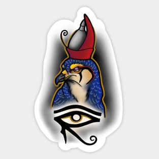 Horus Egyptian God tattoo design Sticker